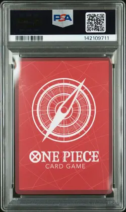 2025 ONE PIECE PROMOS PSA MAGAZINE EXCLUSIVE #001 SHANKS PSA 10 - Image 2