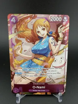 ST18-002 C O-Nami Promo - One Piece TCG English - Alt Art Heroines Campaign Dash - Image 1