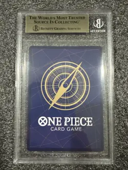 OP14 Pre Release Event Winner Girl P-096 One Piece TCG English BGS 9.5 - Image 2