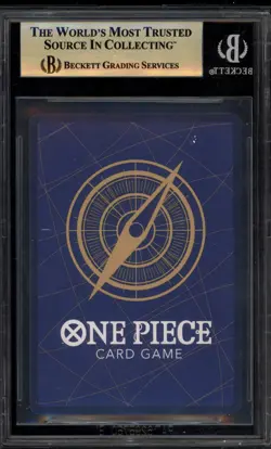 One Piece CCG Silvers Rayleigh Two Legends JPN Manga Alt Art OP08-118 BGS 9.5 - Image 2