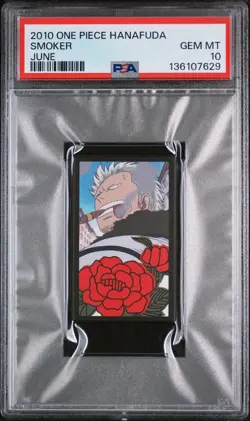 2010 ONE PIECE HANAFUDA JUNE SMOKER PSA 10 - Image 1