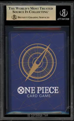 One Piece CCG Monkey.D.Luffy Emperors Japanese Manga Alt Art OP09-119 BGS 9.5 - Image 2