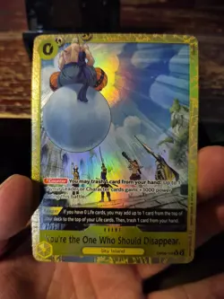 You're the One Who Should Disappear (Alternate Art) OP06-115 PRB-02 Foil MINT - Image 3