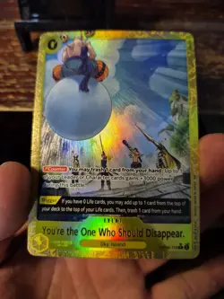 You're the One Who Should Disappear (Alternate Art) OP06-115 PRB-02 Foil MINT - Image 4