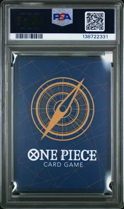 2025 ONE PIECE OP12-ALT ART DEMON AURA NINE-SWORD STYLE DEAD MANS GAME PSA 10 - Image 2