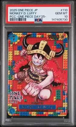 2025 ONE PIECE JPN PREMIUM COLLECTION ONE PIECE DAY'25 MONKEY D LUFFY PSA 10 - Image 1