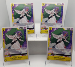 Charlotte Brulee Playset - ST07-007 x4 - Starter Deck 7 - One Piece TCG - Image 1