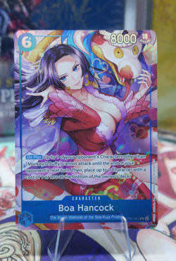 2025 One Piece Promo Seven Warlords AA Boa Hancock #OP07-051 English TCG - Image 1