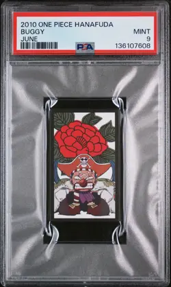 2010 ONE PIECE HANAFUDA JUNE BUGGY PSA 9 - Image 1