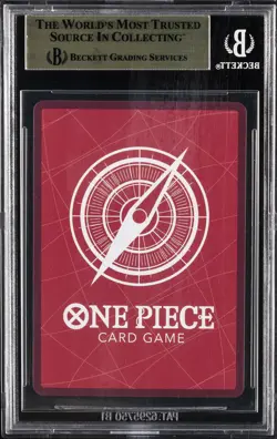 2025 ONE PIECE PROMOS JPN WEEKLY JUMP LECAFIG #OP07-019 JEWELRY BONNEY L BGS 10 - Image 2