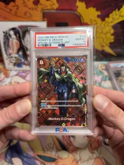 PSA 10 Monkey D. Dragon Special Alternative Art OP07-015 - OP09 -One Piece 2024 - Image 1