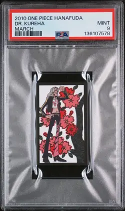 2010 ONE PIECE HANAFUDA MARCH DR. KUREHA PSA 9 - Image 1