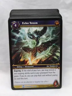 Lot Of (69) Wow TCG Gladiators Shaman Paladin Druid Rare Uncommon Common Cards - Image 1