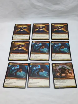 Lot Of (57) Wow TCG Gladiators Quest And Location Rare Uncommon Common Cards - Image 4