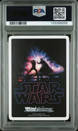 2022 WEISS SCHWARZ JPN STAR WARS COMEBACK BOOSTER STAR WARS RARE MISSION! PSA 10 - Image 2