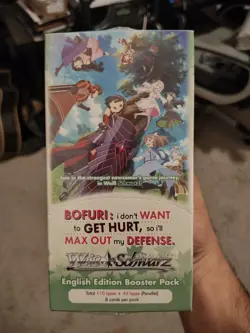 Weiss Schwarz BOFURI: I Don't Want to Get Hurt Booster Box English - Image 1