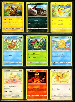 Pokemon SUN & MOON Set Collection Cards Huge Lot HOLO Reshiram REVERSE Foil RARE - Image 5