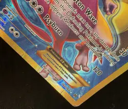 Mewtwo EX 163 Secret Full Art 163/162 Breakthrough Holo Pokemon Card Damaged - Image 2