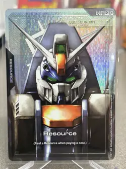 Resource (R-007)- Newtype Rising #R-007 C+ - NM Holo Foil Gundam Card Game - Image 1