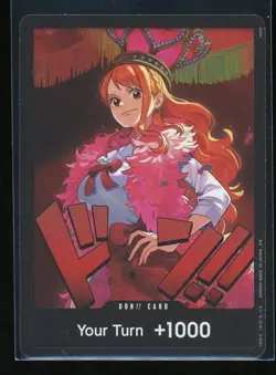 DON!! Card (Nami) One Piece EB03 Heroines Edition - Image 1