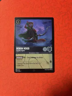 Robin Hood - Capable Fighter 17 Disney Lorcana Promo Cards Cold Foil - Image 1