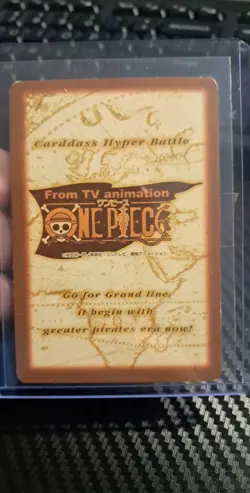 BANDAI One Piece Hyper Battle C107 KRIEG GOLD STAMPED SCARCE EARLY CARD - Image 2