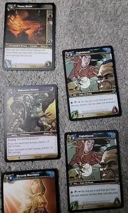 World Of Warcraft epic cards lot of 14 WOW TCG CCG Heroes of Azeroth - Image 4