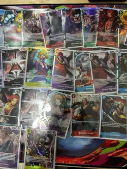One Piece English Card Lot SR NM 42 Cards Lot From OP13 + PRB02 - Image 3