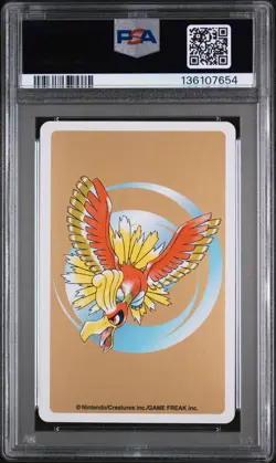 2000 POKEMON GOLD VERSION PLAYING CARDS 2 OF DIAMONDS #050 DIGLETT PSA 9 - Image 2