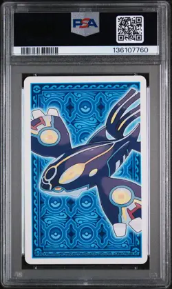 2015 POKEMON ALPHA SAPPHIRE PLAYING CARDS 8 OF SPADES PELIPPER PSA 9 - Image 2