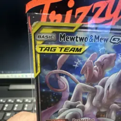 Pokemon Mewtwo & Mew GX Tag Team Black Star Promo SM191 Holo Card - Image 4