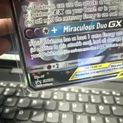 Pokemon Mewtwo & Mew GX Tag Team Black Star Promo SM191 Holo Card - Image 5