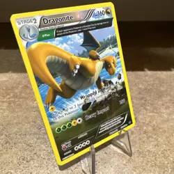 Dragonite 52/108 Roaring Skies Full Art Holo Rare Holo Pokemon Card LP/NM 52/108 - Image 2