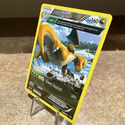 Dragonite 52/108 Roaring Skies Full Art Holo Rare Holo Pokemon Card LP/NM 52/108 - Image 3