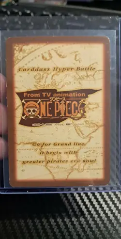 BANDAI One Piece Hyper Battle S64 LUFFY CREW HOLO FOIL SCARCE EARLY CARD - Image 2