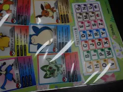 Jumbo Pokemon Card Plastic Board Smile Seminar Promo Charizard Snorlax etc #5291 - Image 4