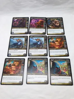 Lot Of (77) Wow TCG Gladiators Rogue Mage Warrior Rare Uncommon Common Cards - Image 4