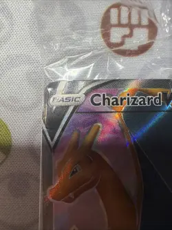Charizard V SWSH050 SWSH: Sword & Shield Promo Cards Holo Sealed But Damaged - Image 3