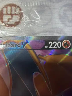 Charizard V SWSH050 SWSH: Sword & Shield Promo Cards Holo Sealed But Damaged - Image 4
