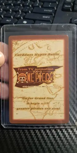 BANDAI One Piece Hyper Battle LUFFY PIRATES S101 HOLO FOIL SCARCE EARLY CARD - Image 2