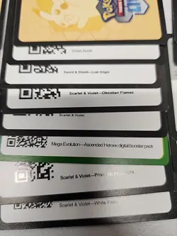 Pokemon TCG Live Code Cards *UNREDEEMED*Various Sets New And Old 1000+ - Image 3