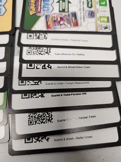Pokemon TCG Live Code Cards *UNREDEEMED*Various Sets New And Old 1000+ - Image 4