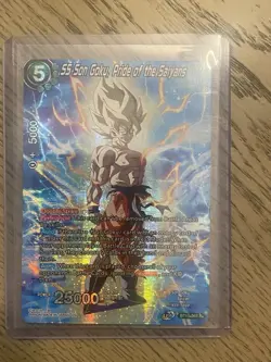 Dragon Ball Super Card Game SS Son Goku, Pride Of The Saiyans BT10-065 Rare - Image 1