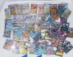 2025 Pokemon TCG Mega ex & ex 77 Card LOT Top Loaded and/or Sleeved NM+/M - Image 2