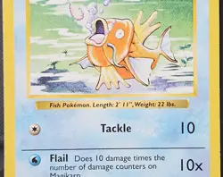 Pokemon Magikarp 30 HP Shadowless Uncommon Base Set 35/102 Wizards Card 1999 - Image 3