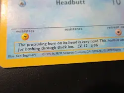 SEEL BASE SHADOWLESS POKEMON CARD 41/102 NEVER PLAYED COND NM- - Image 2