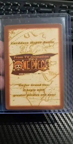 BANDAI One Piece Hyper Battle LUFFY PIRATES S57 HOLO FOIL SCARCE EARLY CARD - Image 2