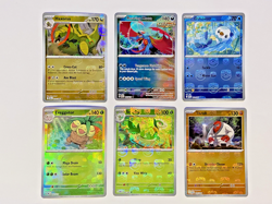 Pokemon Card Master Ball Pattern Lot Roaring Moon, Exeggutor, Oshawott, Servine! - Image 1