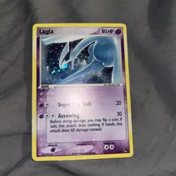 Pokemon Lugia TCG Promo Card 2/17 Rare Holo - Image 1