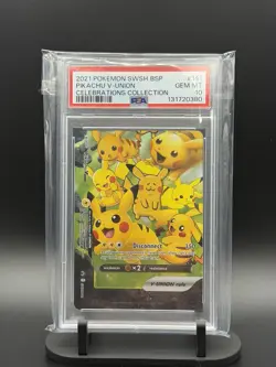 Pikachu V-Union SWSH142 SWSH: Sword & Shield Promo Cards Holo - Image 1